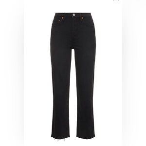 Re/Done 70s Stove Pipe Jeans Size 25